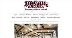 Desktop Screenshot of jusczak-electric.com